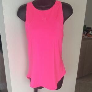 Under Armour Women's Bright Pink Tank Top